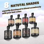Root touch up hair color powder-Instantly Conceals Hair Loss and Thinning, Gray hair Cover Up Powder, hairline Powder Toppers and Fibers for Men & Women (Medium Brown, 0.35 ounce)