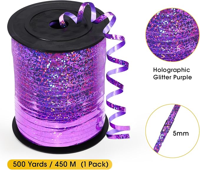 Purple Curling Ribbon - Image 5