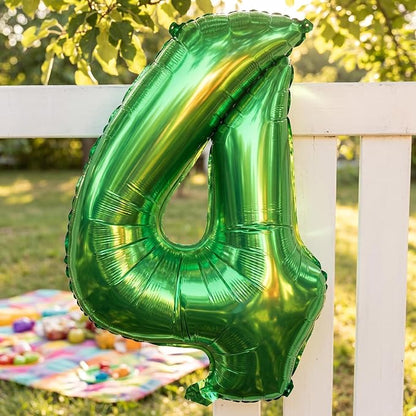 YPSelected 32 Inch Large Foil Helium Number Balloon Birthday Wedding Party 0-9 - Image 3