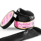 The Mane Attraction Black Edge Control Tinted– 3oz | Edge Gel for Thinning Hairlines | Flake-Free Growth Gel with Strong Hold for Natural Styles