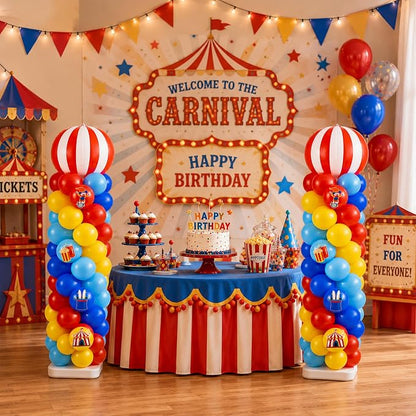 Gejoy 2 Set Carnival Balloon Column Stand Kit - Image 7
