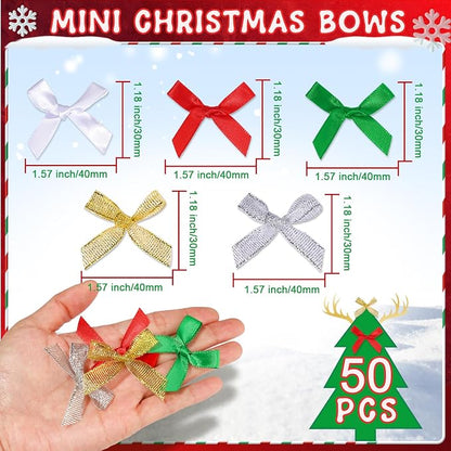 YGDZ Mini Bow Gift Wrapping Ribbons - Image 2