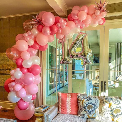 40 Inch Silver 14 Number Balloons Giant 14 or 41 Balloons Silver Birthday 14 - Image 5