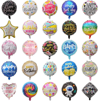 100Pcs Happy Birthday Balloon by PAKESI