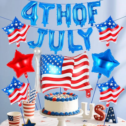 29 Pcs 4th of July Balloons, Independence Day Decorations Balloon, American - Image 3