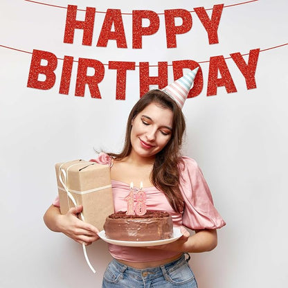 Pre-Strung Happy Birthday Banner - Image 9