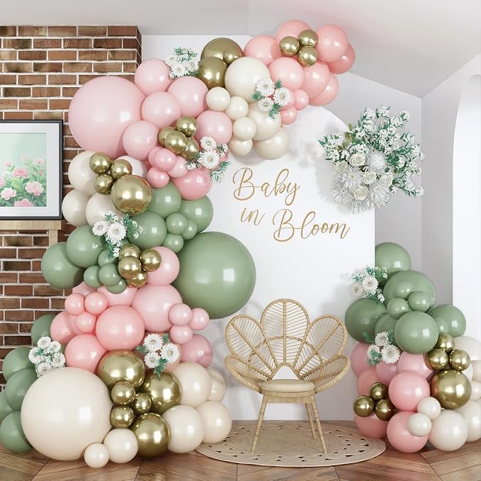 Baby in Bloom Balloon Arch Kit by Togvu