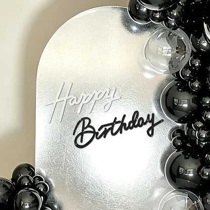 TONIFUL Happy Birthday Sign for Backdrop by TONIFUL