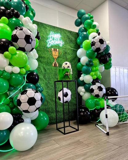 Soccer Party Decorations 153Pcs, World Soccer Balloon Garland Arch Kit - Image 8