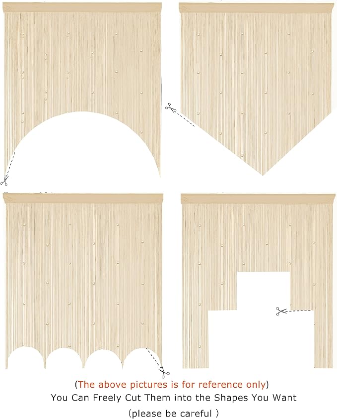 Beaded Curtain Door String Curtains - Image 5