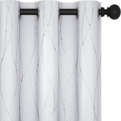 Deconovo Living Room Curtains 54 Inches Long, Thermal Insulated, Room Darkening by Unknown