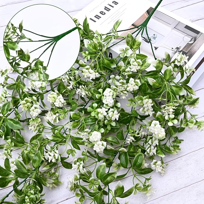 4pcs Fake Hanging Plants, Faux Ivy Fake Vines Greenery | Artificial Hanging - Image 6