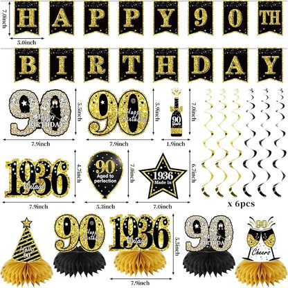 Zirtorei 90th Birthday Decorations - Image 2