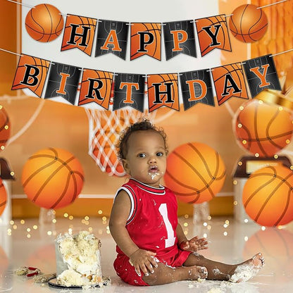 Basketball Happy Birthday Banner Basketball Theme Party Decorations Sport - Image 5