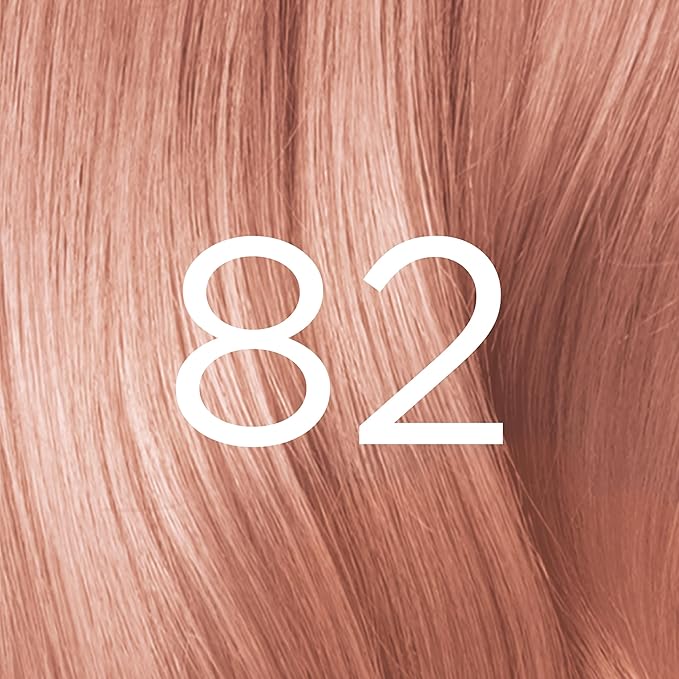L’Oreal Paris Feria Multi-Faceted Shimmering Permanent Hair Color, High Intensity Hair Dye for 3X Highlights, 82 Strawberry Blonde, 1 Hair Dye Kit