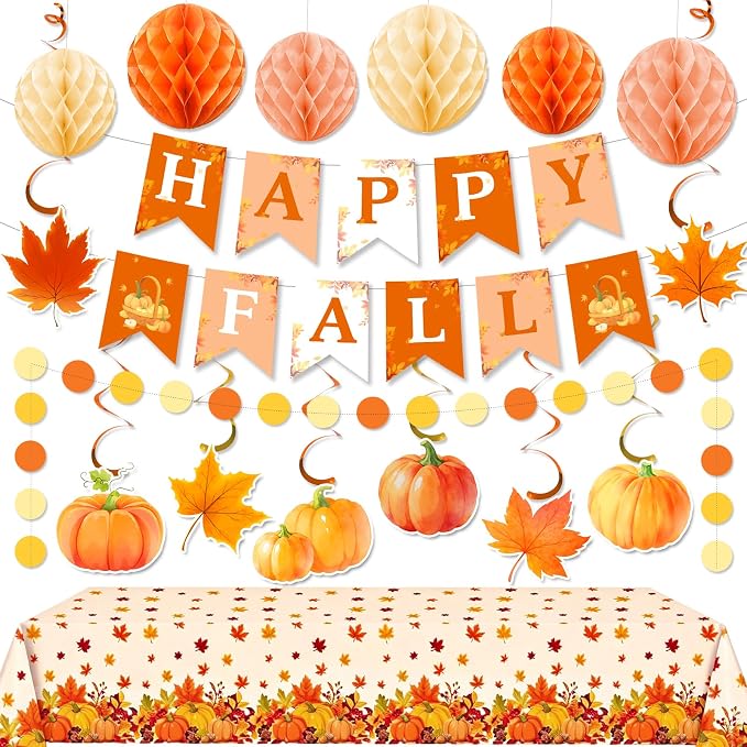 Fall Party Decorations, Fall Hanging Decor by Unknown
