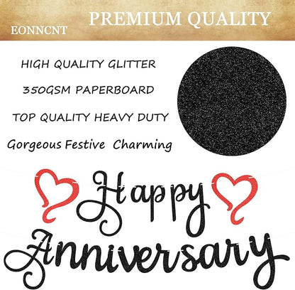Pre-Strung Happy Anniversary Banner - Image 7