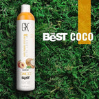 GK HAIR Global Keratin The Best COCO (33.8 Fl Oz/1000ml) Smoothing Keratin Hair Treatment - Professional Brazilian Complex Blowout Straightening For Silky Smooth & Frizz Free Hair