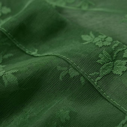 Kotile Emerald Green Lace Curtains - Image 8