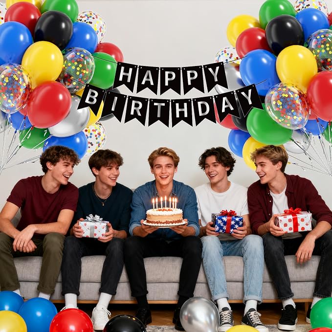 60pcs Colorful Balloons 12inch - Image 5