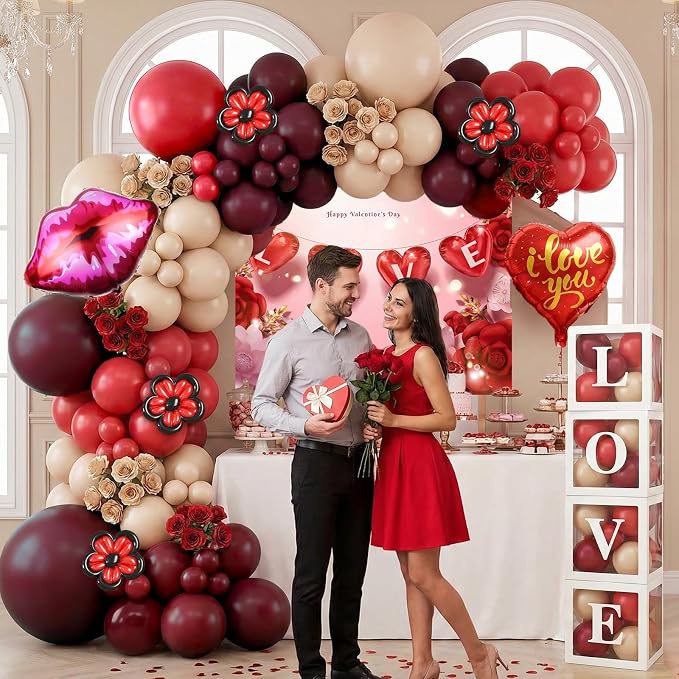 Valentines Day Party Decorations, Balloon Boxes - Image 7