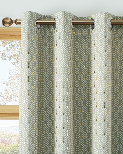 NICETOWN 100% Blackout Curtain Panels by NICETOWN