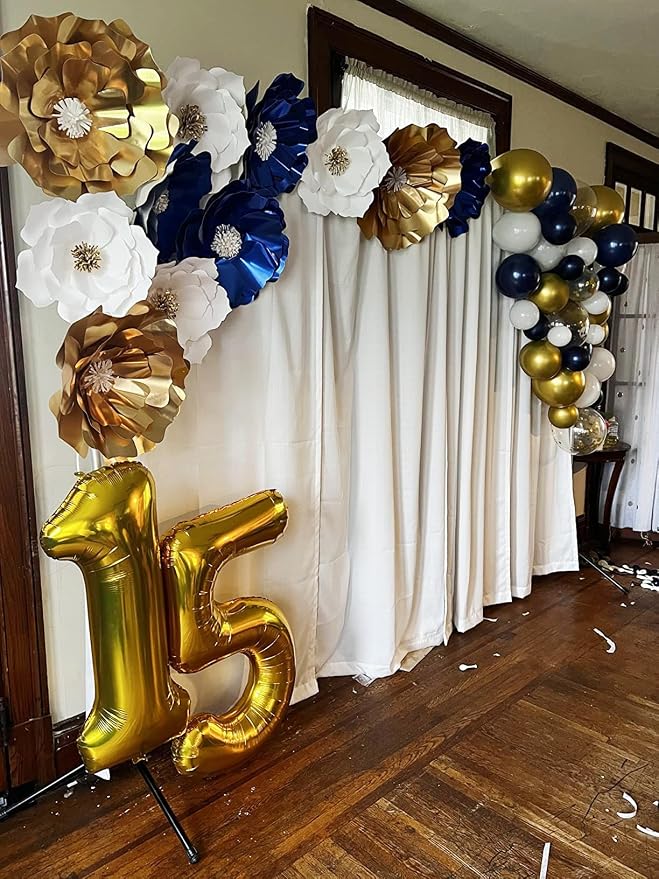 60 Balloon Number for 60th Birthday Decorations Women Men Party, Inflation - Image 3
