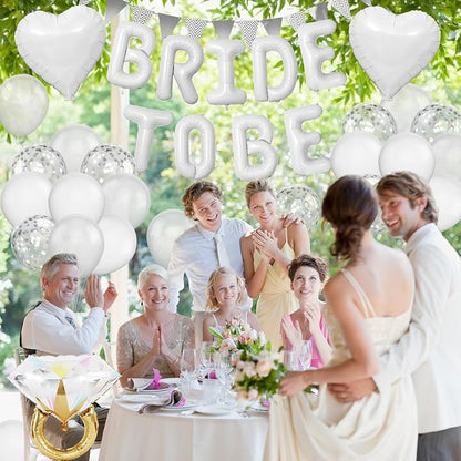 White Bachelorette Party Decorations - Image 7