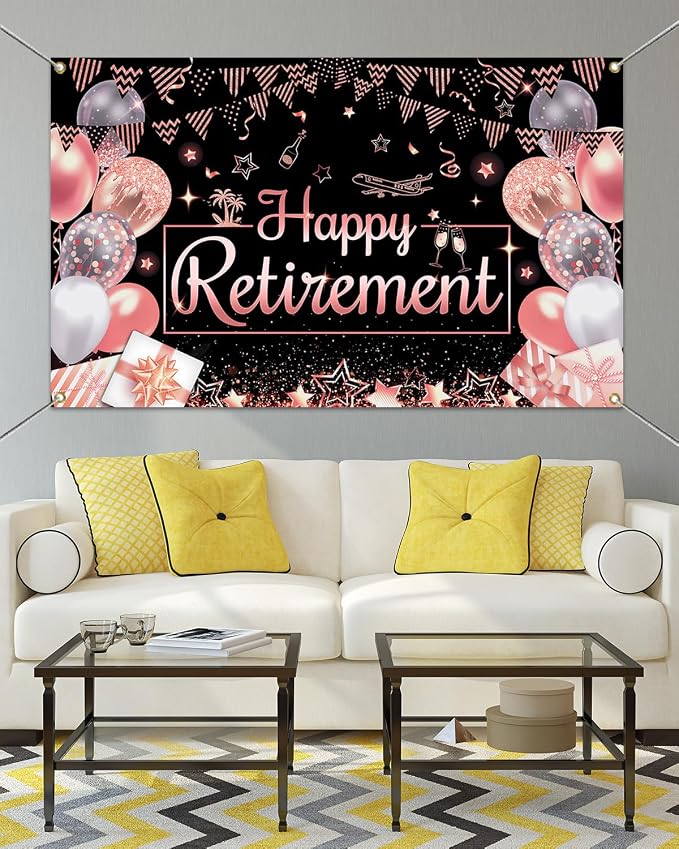 Mocsicka Happy Retirement Banner - Image 3