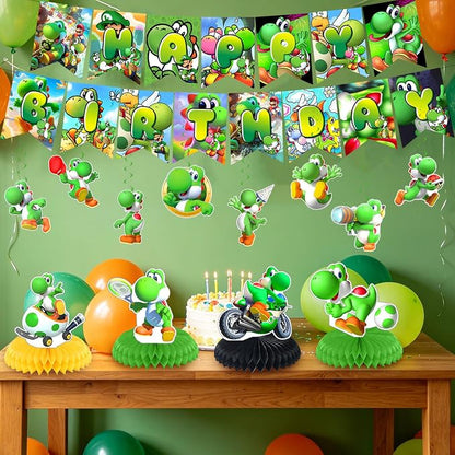 Yoshii Party Decorations, Cartoon Yoshii Birthday Party Supplies - Image 4