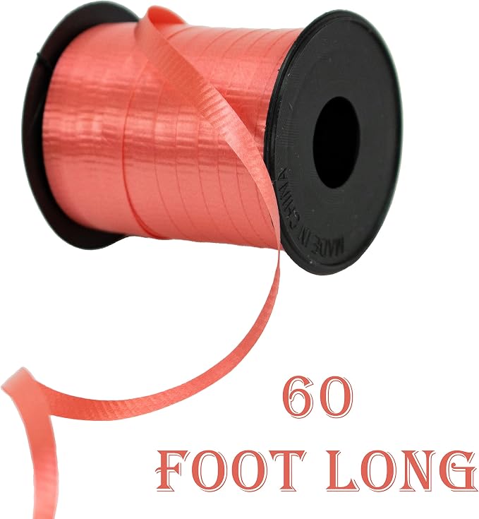12 Rolls Crimped Curling Ribbon Balloon Strings, 3/16" x 720 Ft - Image 3