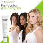 TRIDESIGN Unific Energy Moisturizer Conditioner – Leave In Conditioner for Curly Hair, Anti Frizz Hair Serum & Deep Conditioner for Dry, Damaged Hair – Frizz Control & Hair Care Solution – 6 oz Tube