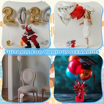 12 Pcs Balloon Weights Gold Metallic Anchor Balloon Holder - Image 7