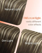Sunny Hair Tape in Hair Extensions Real Human Hair Invisible Remy Hair Extensions Tape ins for Women Cool Brown Ombre Light Brown Balayage Medium Blonde 22 inch 25G