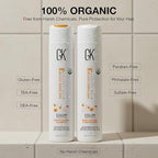 GK HAIR shampoo and conditioner set - Sulfate Free shampoo and Conditioner For Volumizing, Hydrating & Color Treated Hair-Made with Aloe vera, Parki Butter- Free of Parabens & Phthalates (10 Fl Oz)