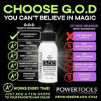 POWERTOOLS Gray Oxidizing Drops - Covers Resistant Gray Hair, Adds Depth and Shine to Any Hair Color (1 Fl Oz, Liquid, Gray, Gray)