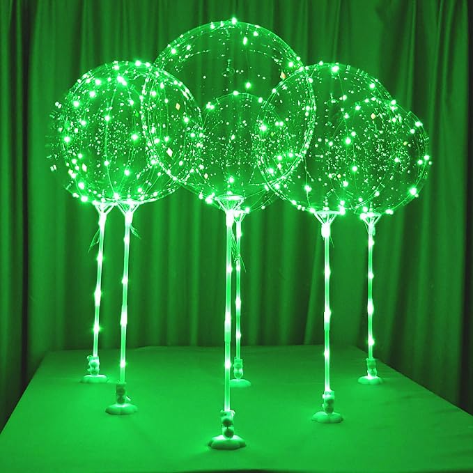 6PCS LED Light Up Balloons by lightsfever