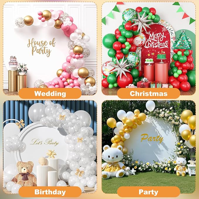 7.2ft and 5.9ft Half Balloon Arch Stand Kit - Image 8