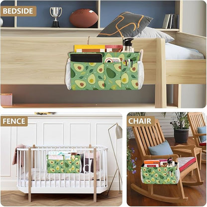 Bedside Caddy Hanging Bunk Bed Caddy Bed Organizer Hanging Pocket - Image 8
