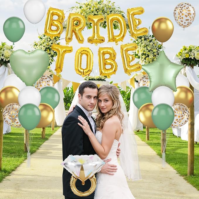 Sage Green Bachelorette Party Decorations - Image 6