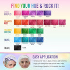 Punky Platinum Blonde Toner Semi Permanent Hair Color - Vegan, Cruelty-Free Conditioning Hair Dye, Lasts Up to 35 Washes, 3.5 fl oz