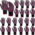 Suhine 20 Pcs Professional Heat Resistant Gloves for Hair Styling Curling Heat Resistant Work Gloves