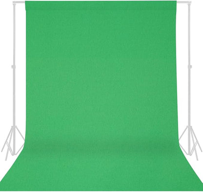 GFCC Greenscreen Backdrop Chromakey Streaming Photography, 6x9FT | by GFCC