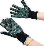 Heat‑Resistant Gloves–Silicone‑Grip Protection for Hair Styling, Curling & Flat Iron, Heat Press, Sublimation–Universal Fit
