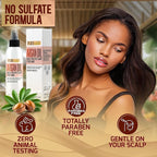 Moroccan Argan Oil Heat Protectant Spray for Hair - Leave In Thermal Guard against Flat Iron, Straightener and Blow Dry Damage - Hydrating Anti Frizz Control for Straight, Black and Curly Locks