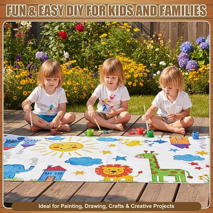 Zonon Large Blank Banners And Signs Polyester Oxford Cloth Sublimation Banner - Image 5