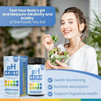 pH Test Strips for Urine & Saliva – 100 Easy-to-Use Strips for Fast, Accurate pH Testing at Home, Get Clear Acid-Alkaline Balance Results in Seconds, Perfect for Tracking Your Body's pH, 4.5-9.0 Range
