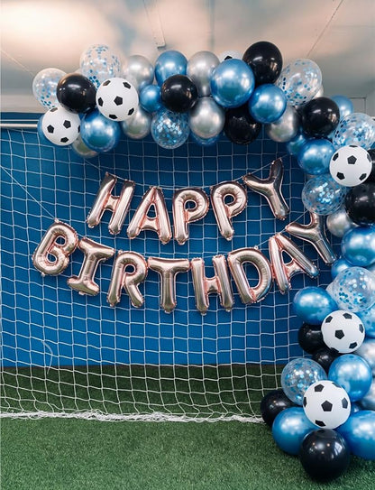 Soccer Balloons, Soccer Print Confetti Balloons - Image 7