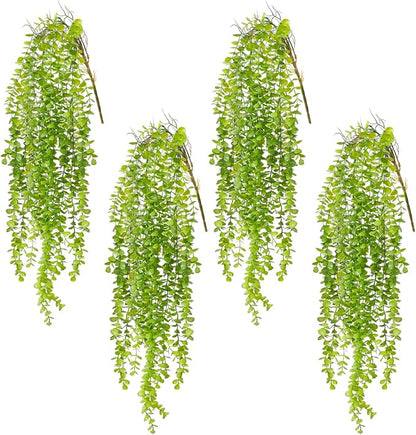 4 Pack Fake Hanging Plants by dallisten