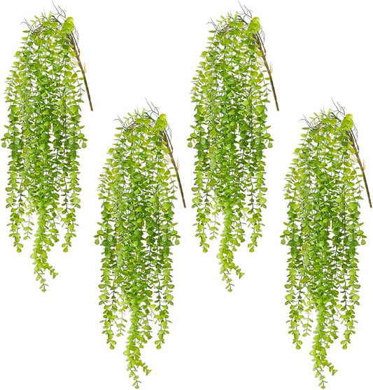 4 Pack Fake Hanging Plants by dallisten